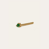 Tiniest Neo Emerald Stud - 14ct Gold