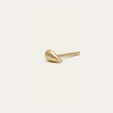 Teardrop Stud - 14ct Gold