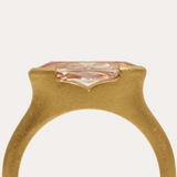 Celeste with Lab Pink Diamond - 18ct Gold