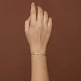 The Emerald Cut Lab Diamond Tennis Bracelet