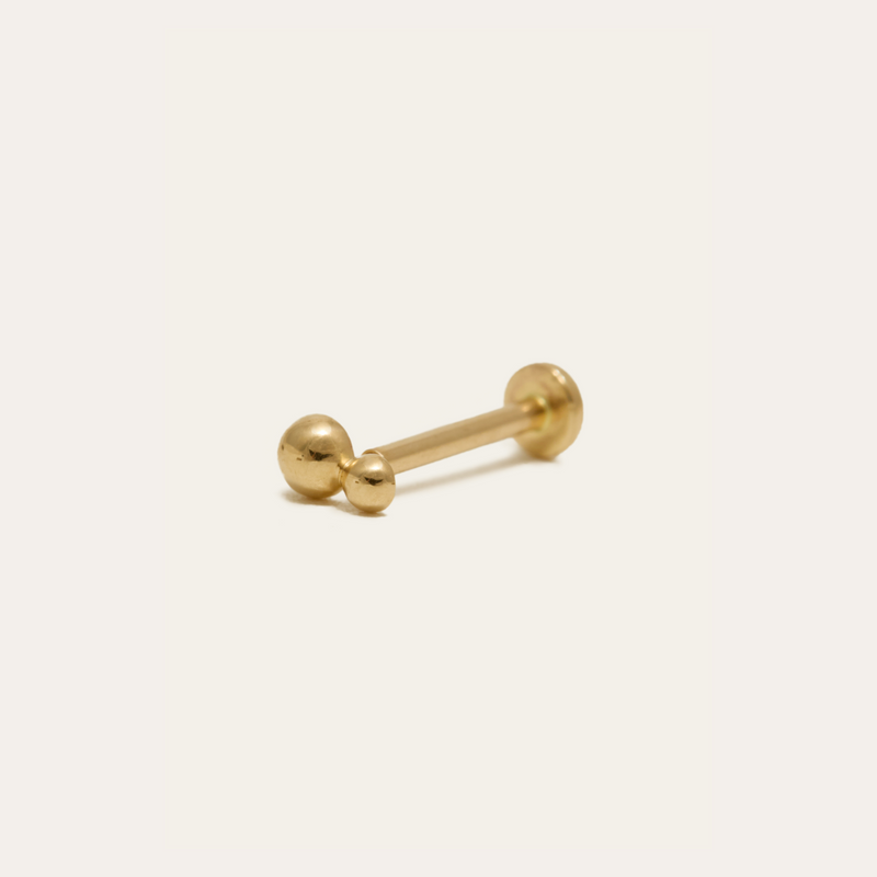 Droplet Stud - 14ct Gold