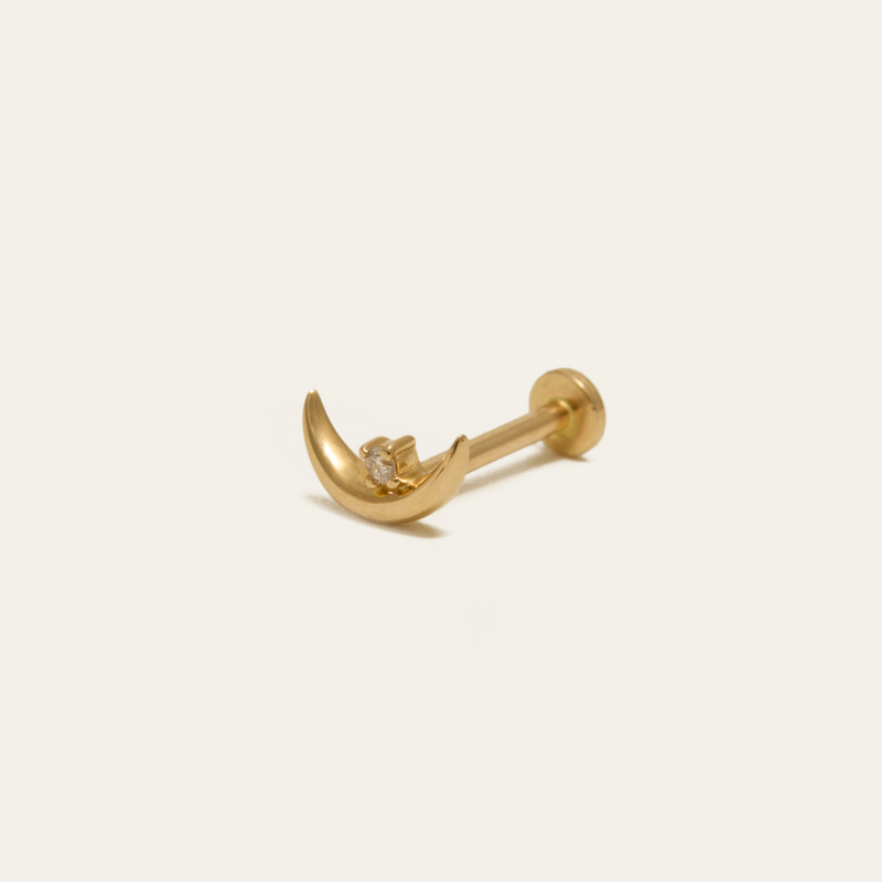 Cosmos Stud - 14ct Gold