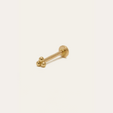 Trio Stud - 14ct Gold