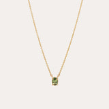 Roxy with Oval Green Sapphire - 9ct Gold