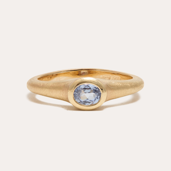 Coco with Small Blue Sapphire