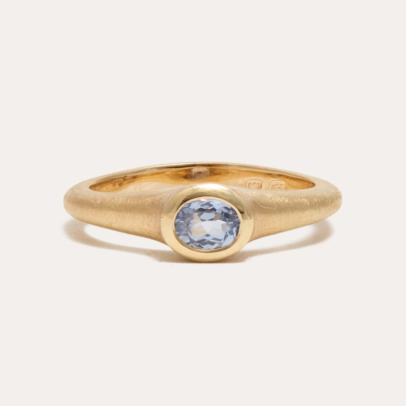 Coco with Small Blue Sapphire