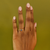 Coco Ring with Pale Blue Sapphire