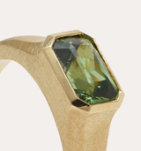 Nico Ring with Green Sapphire