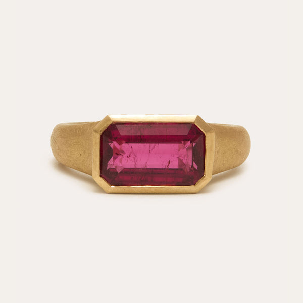Nico Ring with Rubellite Tourmaline