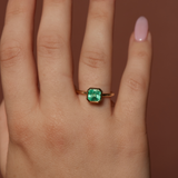 Esmeralda Ring with Colombian Emerald