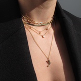 Nefertiti Necklace - 9ct Gold