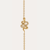 Serpent Diamond Bracelet