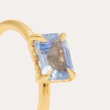 Charlie Ring with Ceylon Blue Sapphire