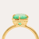 Zia Ring with Russian Emerald