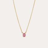 Roxy with Oval Pink Sapphire - 9ct Gold