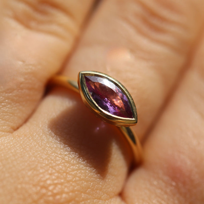 Stevie Ring with Madagascan Pink Sapphire