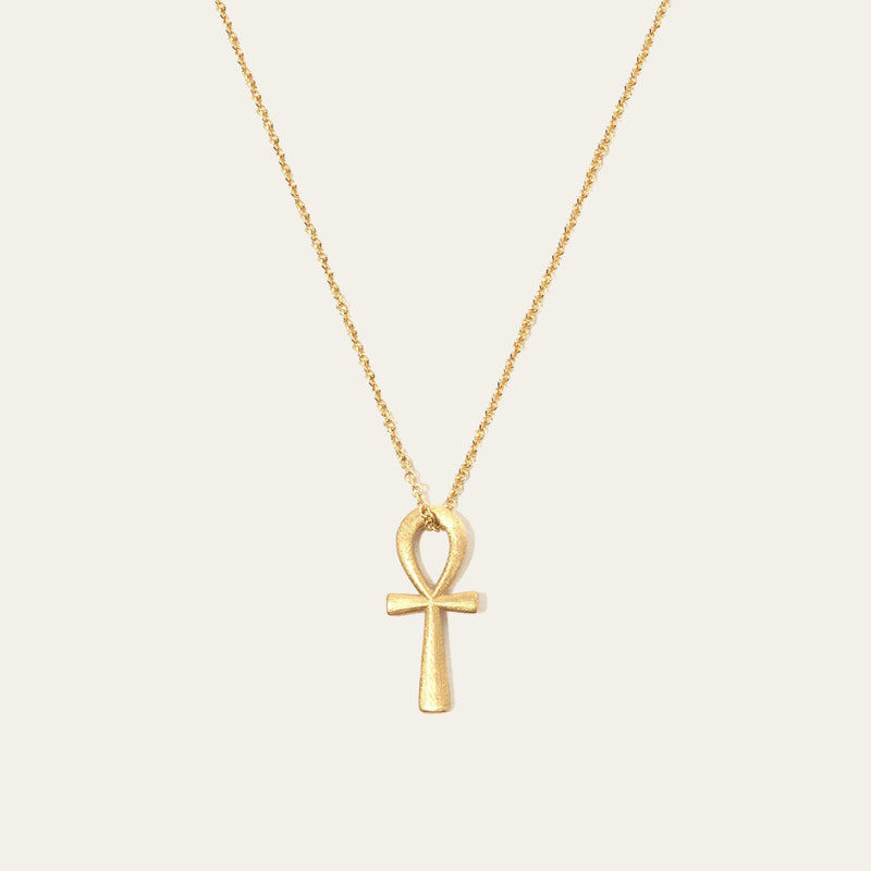 Ankh Necklace - 9ct Gold