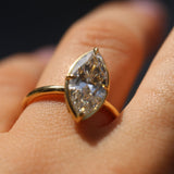 Venus with Lab Marquise Diamond