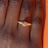 Nico Ring with 0.73ct Cognac Diamond - 18ct Gold