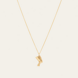 Nefertiti Necklace - 9ct Gold