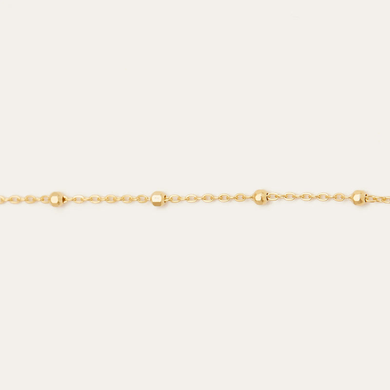 Disco Chain - 14ct Gold