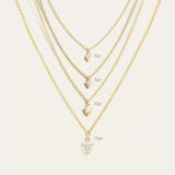 Fairy Diamond Necklace - 9ct Gold