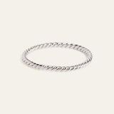 Helix Ring - 9ct White Gold