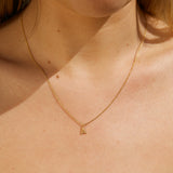 Letter Necklace - 9ct Gold
