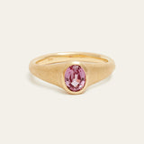 Mimi Ring with Pink Sapphire - 18ct Gold