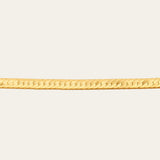 Mini Herringbone Chain - 14ct Gold