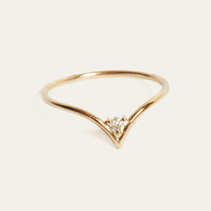 Neptune Diamond Ring - 9ct Gold