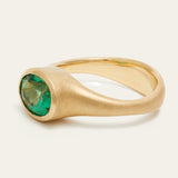 Nico Ring with 1.85ct Oval Zambian Emerald - 18ct Gold