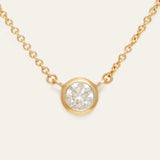 Orb Round Diamond Necklace