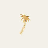 Palm Tree Stud - 9ct Gold