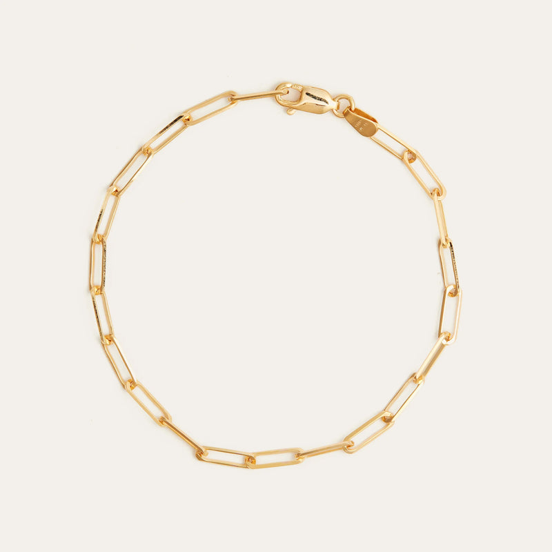 9ct gold chain discount bracelet