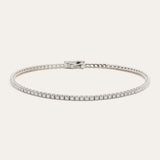 Spirit Diamond Tennis Bracelet - 14ct White Gold