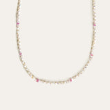 Sunny Bead & Pearl Necklace
