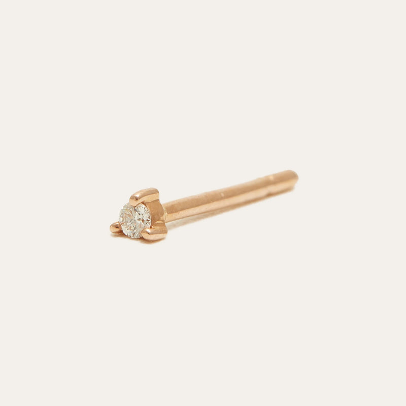 Tiniest Neo Diamond Stud - 14ct Gold