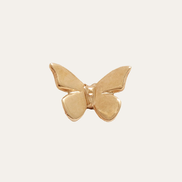 Tiny Butterfly Stud - 9ct Gold