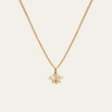 Tiny Honey Bee Necklace - 9ct Gold