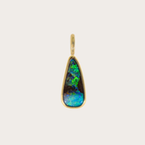 Rocky Pendant with Blue Boulder Opal