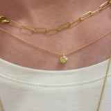 Mira Necklace with Natural Yellow Diamond