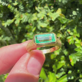 Nico Ring with 1.13ct Colombian Emerald - 18ct Gold