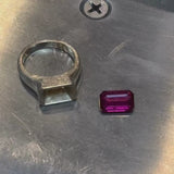 Nico Ring with Rubellite Tourmaline