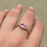 Stevie Ring with Madagascan Pink Sapphire