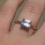 Charlie Ring with Ceylon Blue Sapphire