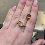 Nico Ring with Golden Tourmaline