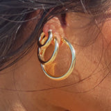 Super Chunky Tube Hoops Large