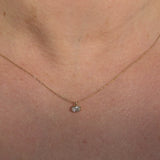 Zena Oval Lab Diamond Necklace