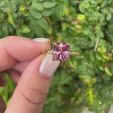 Seraphina Solitaire with 2.04ct Hot Pink Sapphire - 18ct Gold